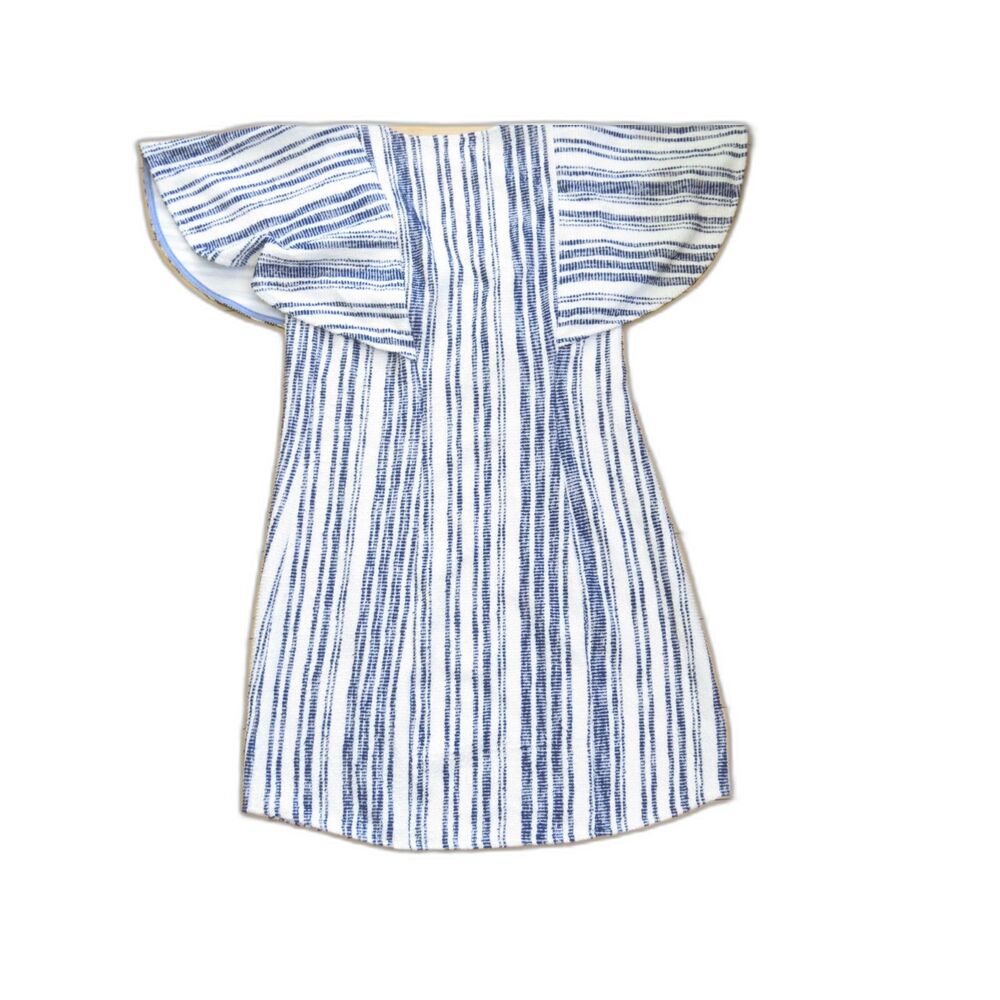Anthropologie Akemi + Kin Jovanie Coastal Flutter Dress Boho XSP EUC - Picture 6 of 9